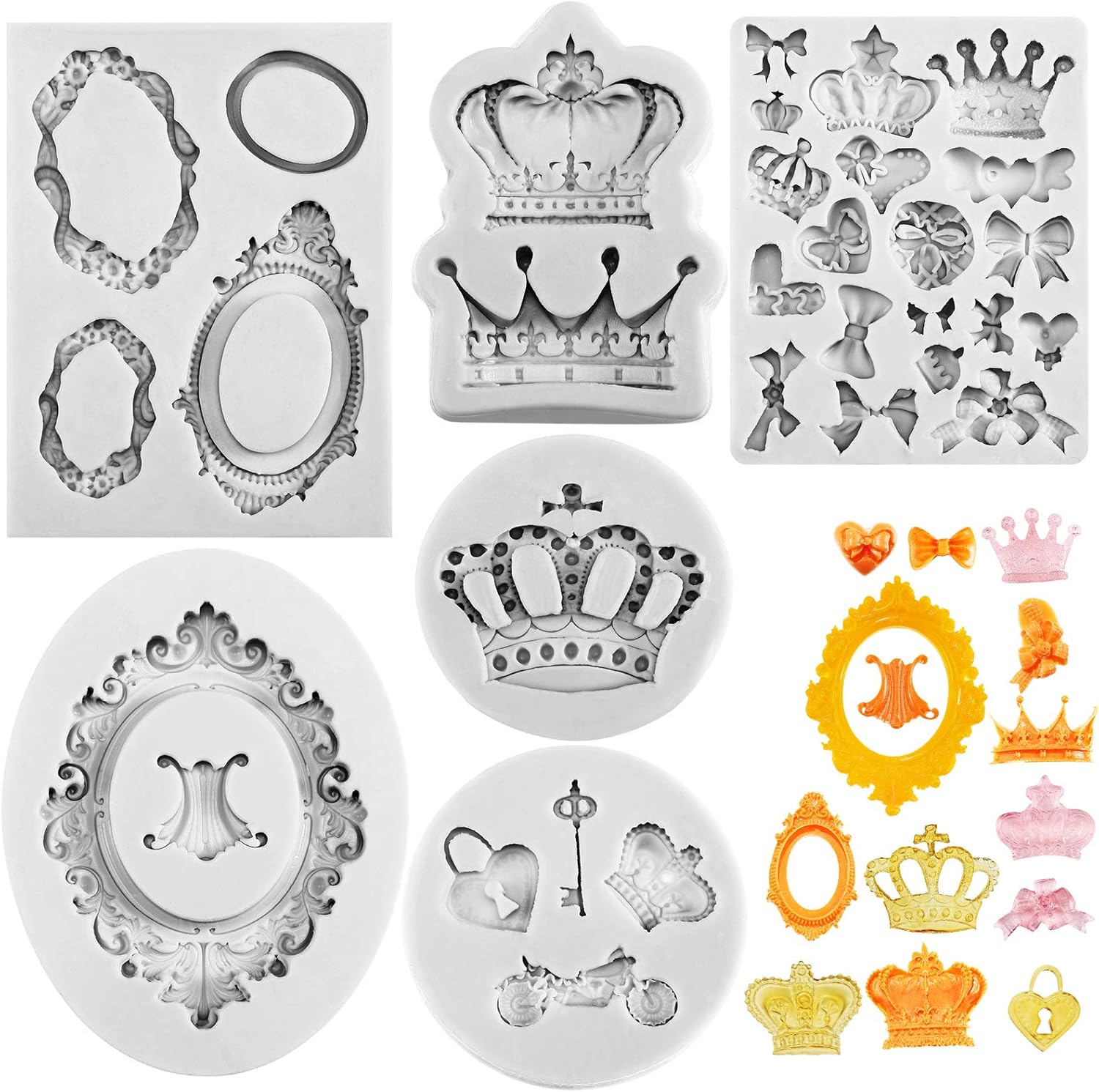 Crown cake outlet mold