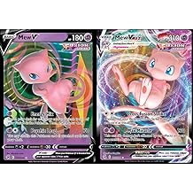  Pokemon Card Mew VMAX 040/100 RRR 8s Fusion Arts Holo Japan  Version : Toys & Games