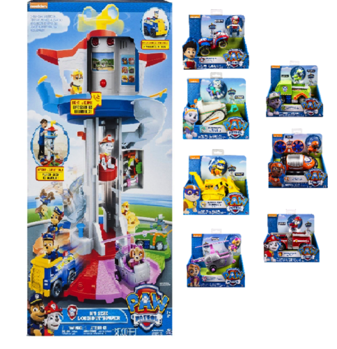 Paw Patrol My Size Lookout Tower with 8 Vehicle UAE Ubuy