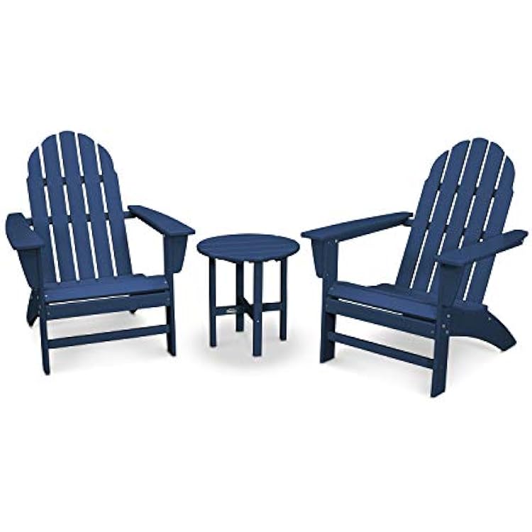 POLYWOOD Vineyard 3 Piece Adirondack Chair Set UAE Ubuy